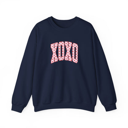 XOXO Distressed Valentine Crewneck