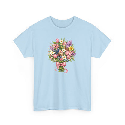 Floral Bouquet Tee — Vintage Spring Flower Bouquet T‑Shirt