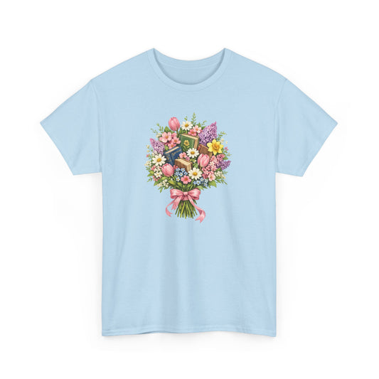 Floral Bouquet Tee — Vintage Spring Flower Bouquet T‑Shirt