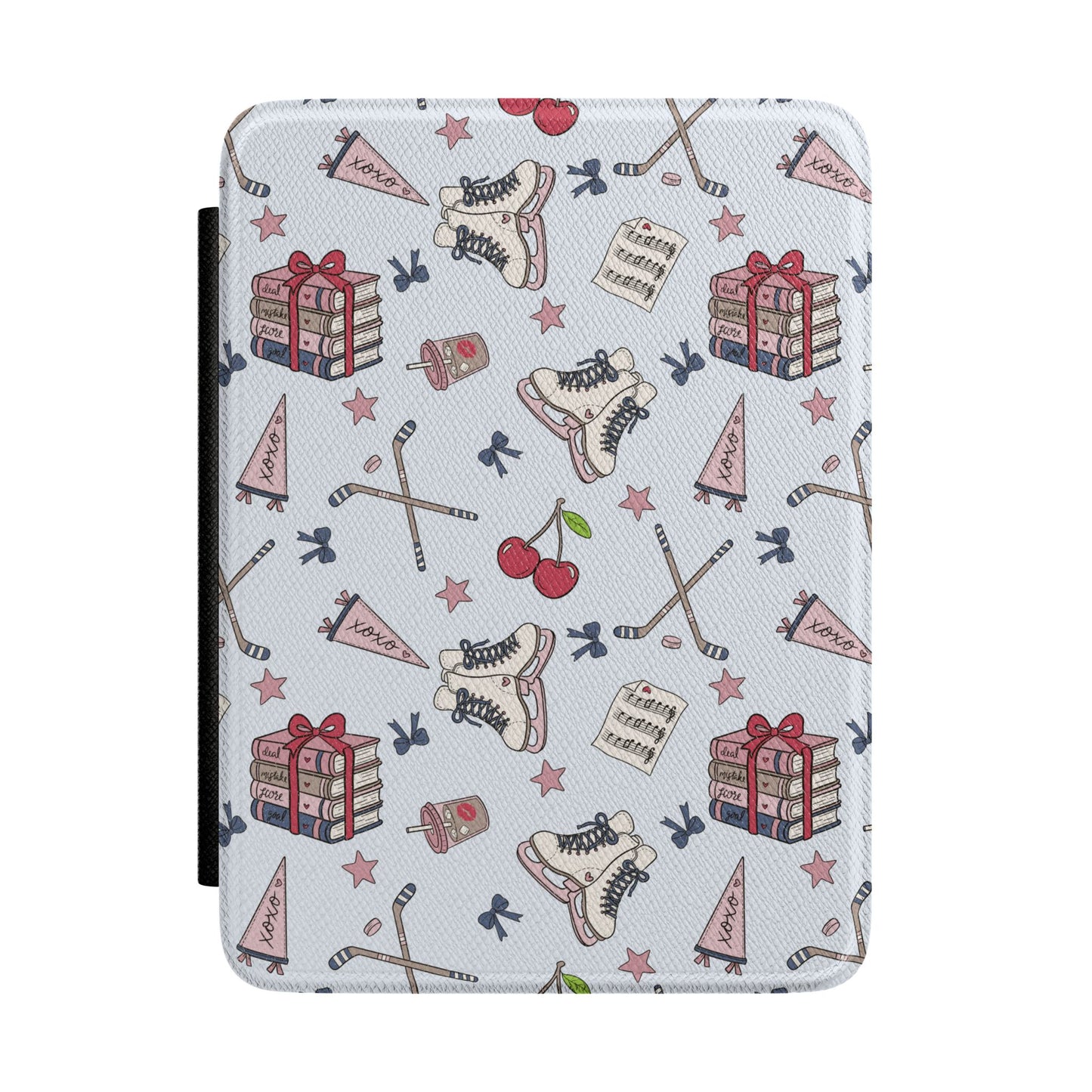 Hockey Romance Leatherette Kindle Case