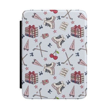 Hockey Romance Leatherette Kindle Case