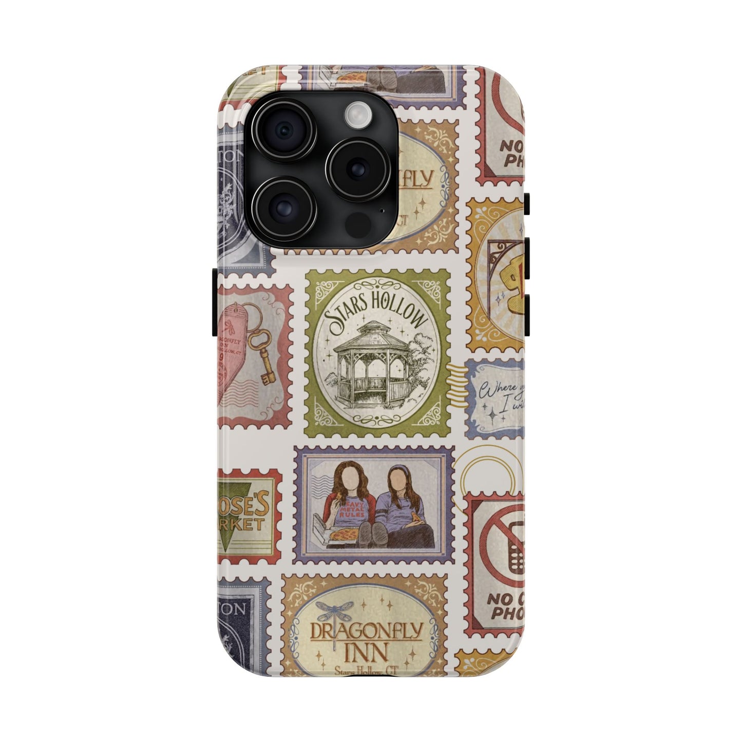 Vintage Stars Hollow Stamp Phone Case-Gilmore Girls