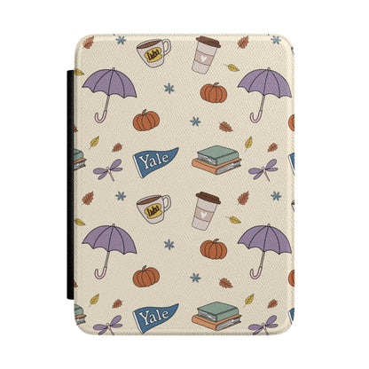 Stars Hollow Seasons Leatherette Kindle Paperwhite Case