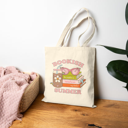 Bookish Summer Tote Bag