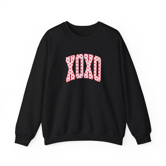XOXO Distressed Valentine Crewneck