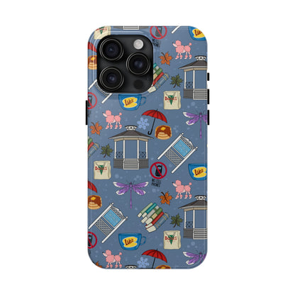 Stars Hollow Gilmore Girls Blue Phone Case