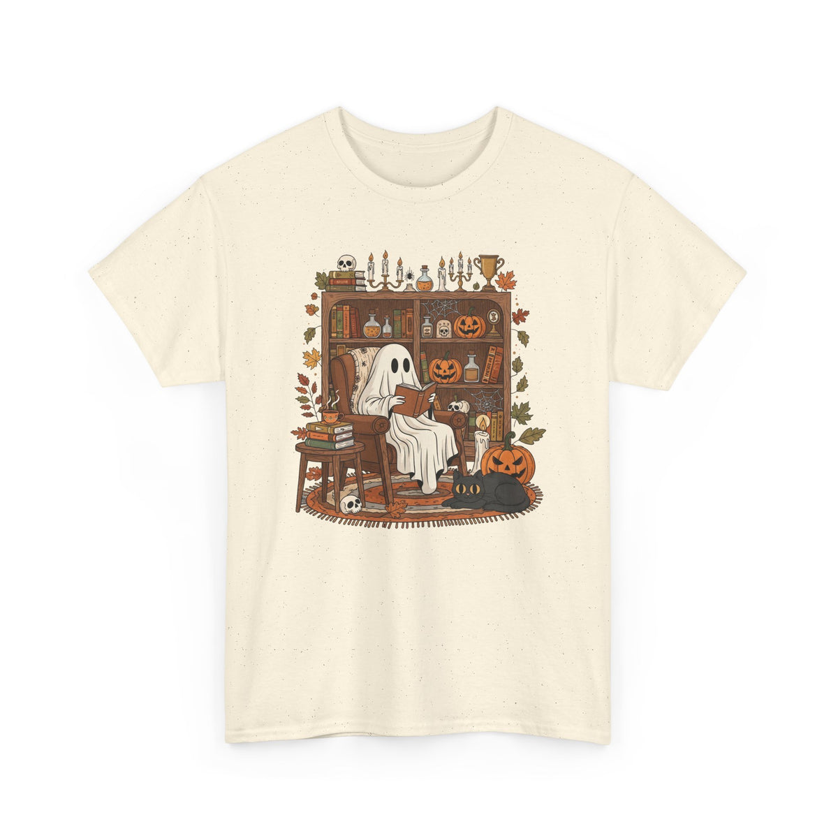 Ghostly Reading Nook T-Shirt