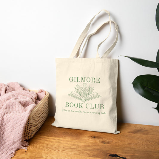Gilmore Book Club Canvas Tote