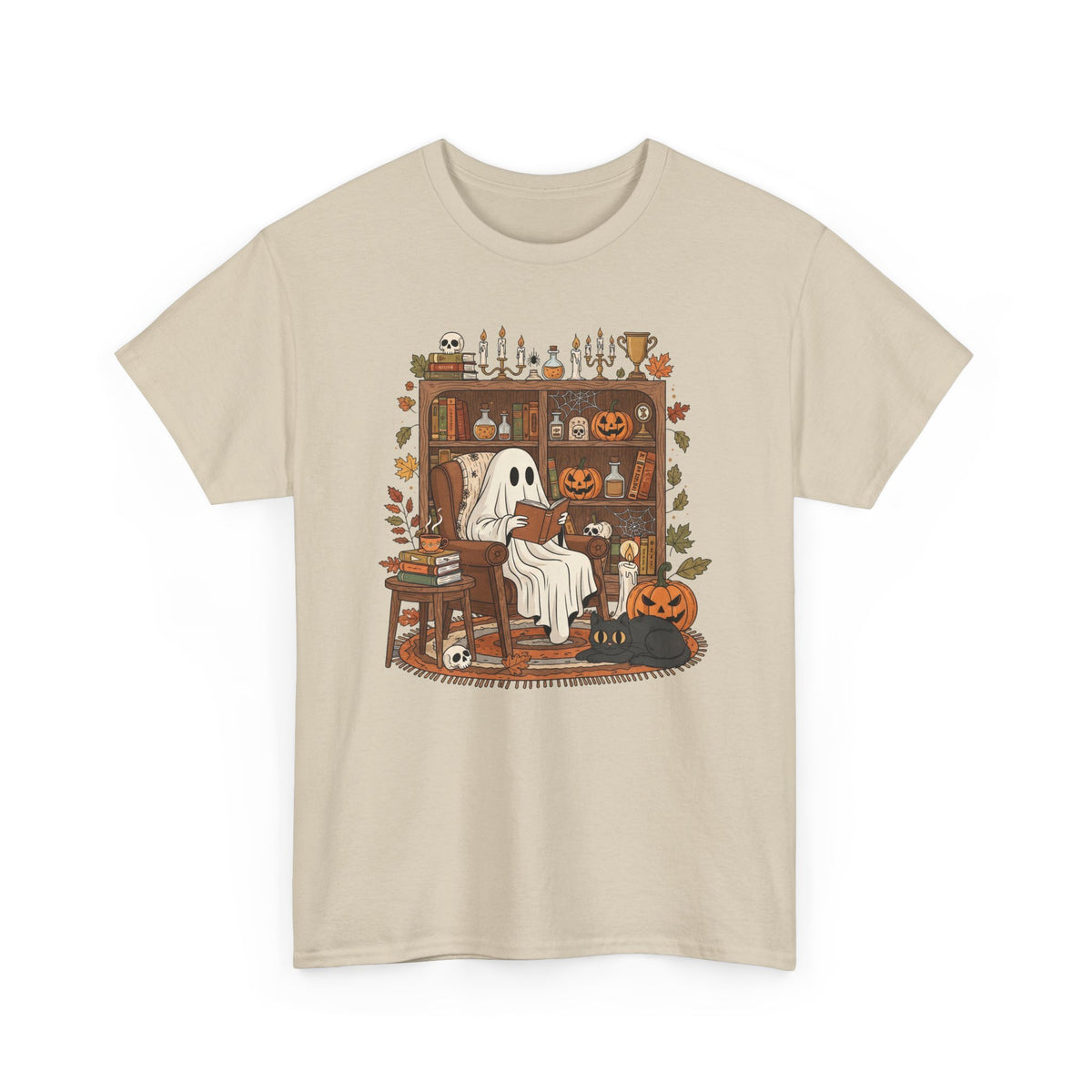 Ghostly Reading Nook T-Shirt