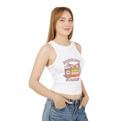 Bookish Summer Racer Tank Top