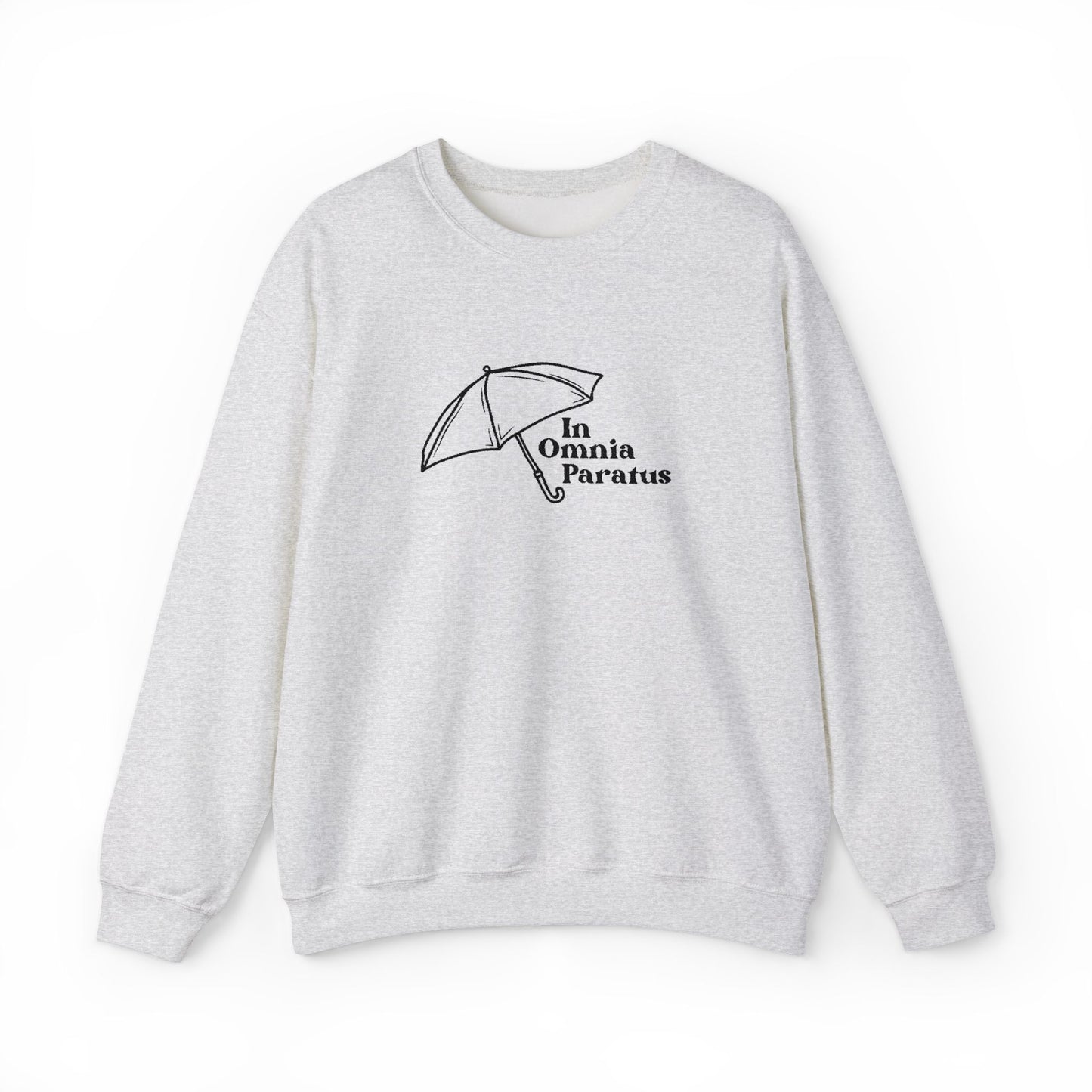 In Omnia Paratus Embroidered Crewneck Sweatshirt-Gilmore Girls