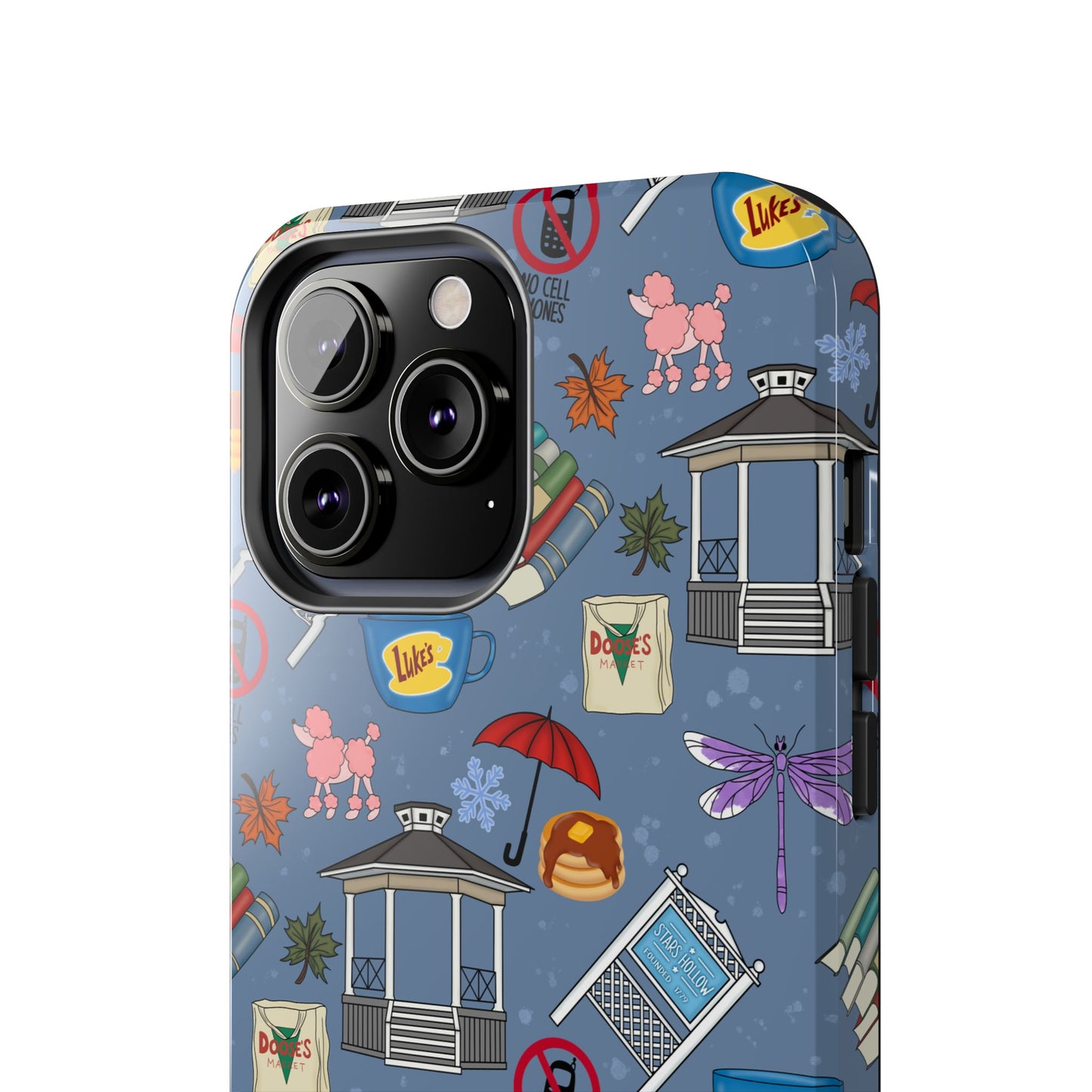 Stars Hollow Gilmore Girls Blue Phone Case