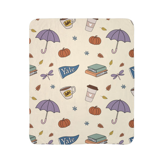 Stars Hollow Cozy Season Sherpa Fleece Blanket