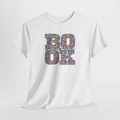 Floral Bookworm Tee-Bookish T-Shirt