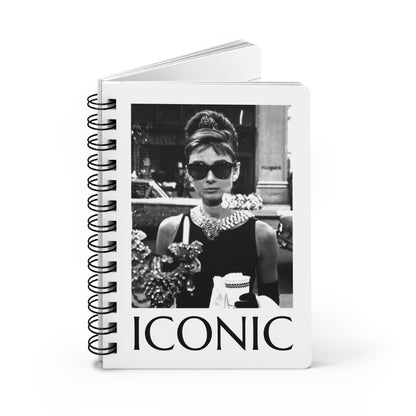 Breakfast at Tiffany’s Spiral Notebook