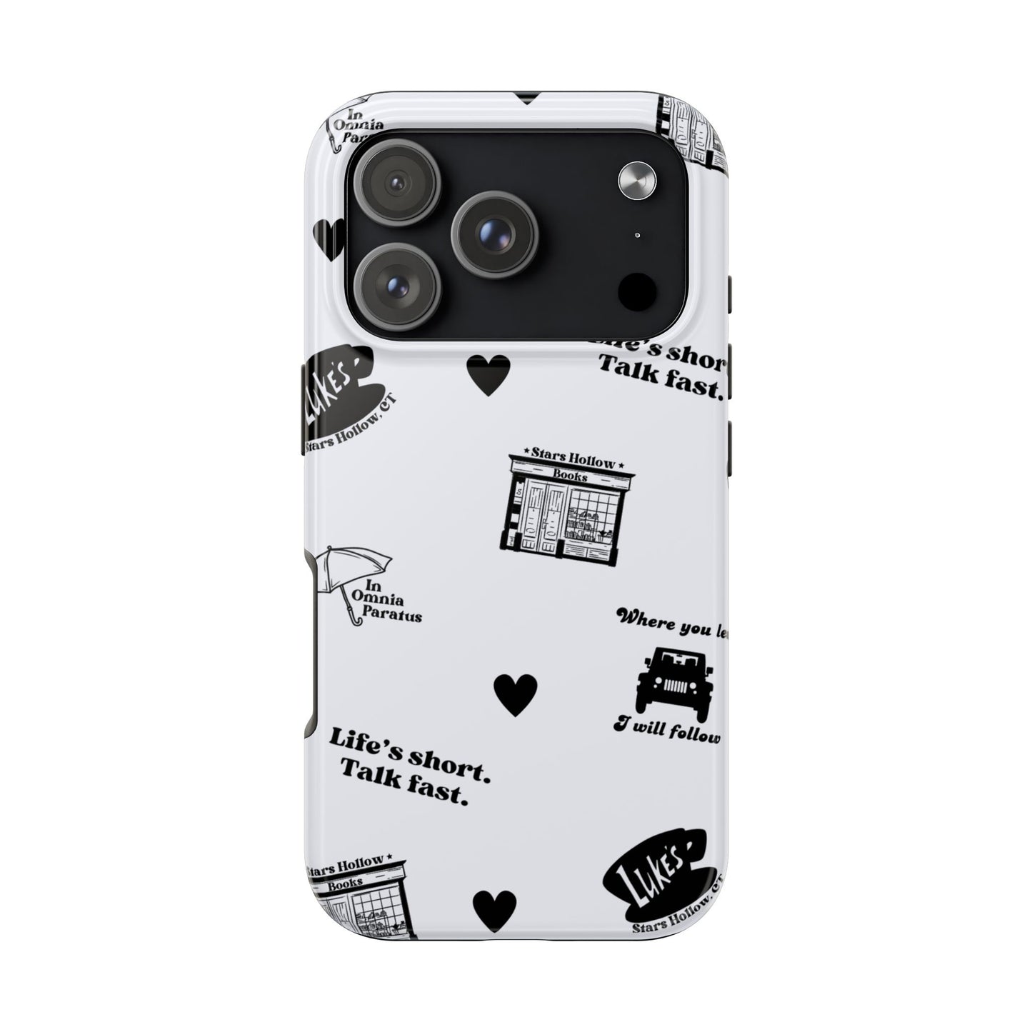 Stars Hollow Gilmore Girlie Phone Case