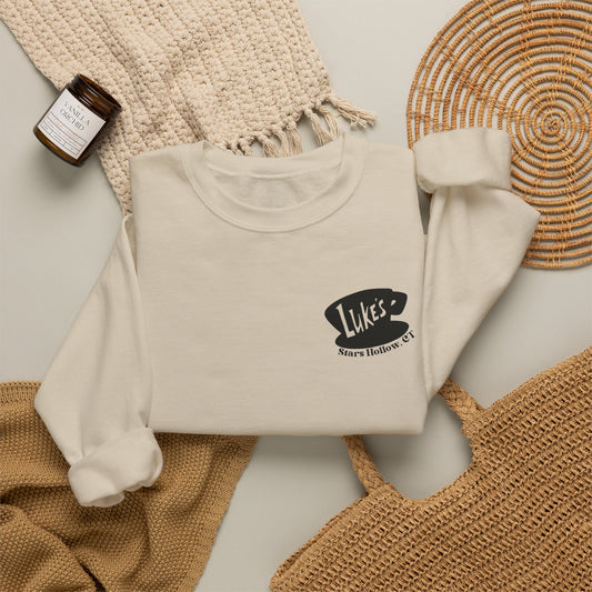 No Cell Phones Crewneck Sweatshirt-Gilmore Girls Luke's Diner