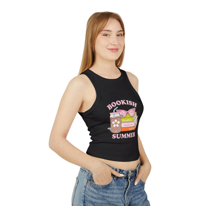 Bookish Summer Racer Tank Top