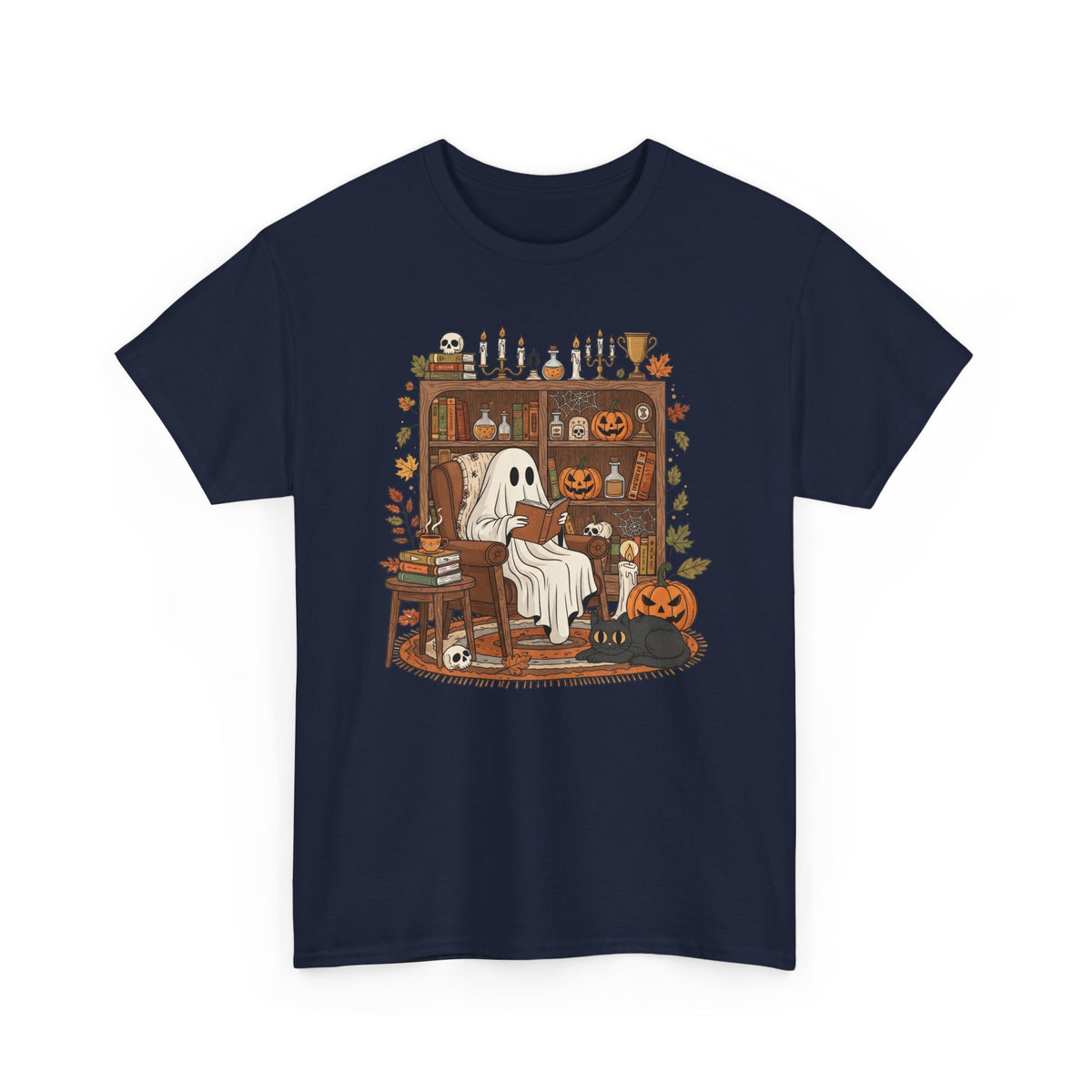 Ghostly Reading Nook T-Shirt