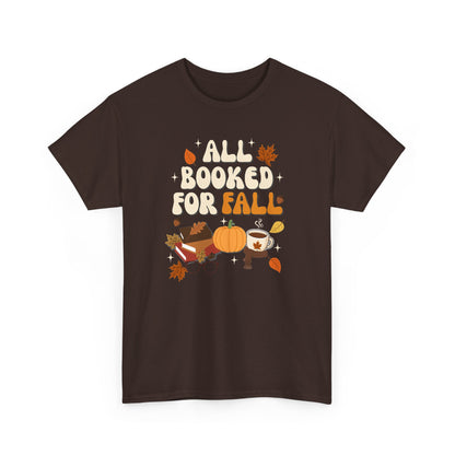 All Booked for Fall Bookish T-Shirt 🍂📚