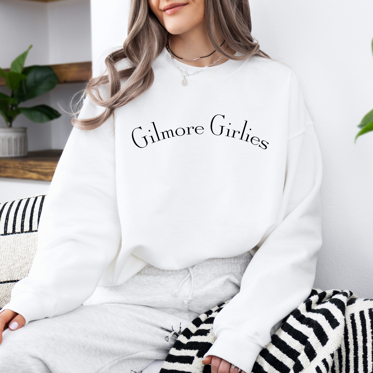 Gilmore Girlies Crewneck Sweatshirt-Gilmore Girls Apparel