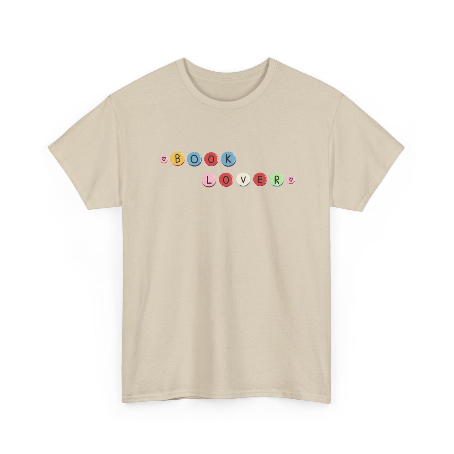 Book Lover T-Shirt — Colorful Bead Reading Tee
