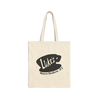 Luke's Diner Canvas Tote Bag-Gilmore Girls Stars Hollow