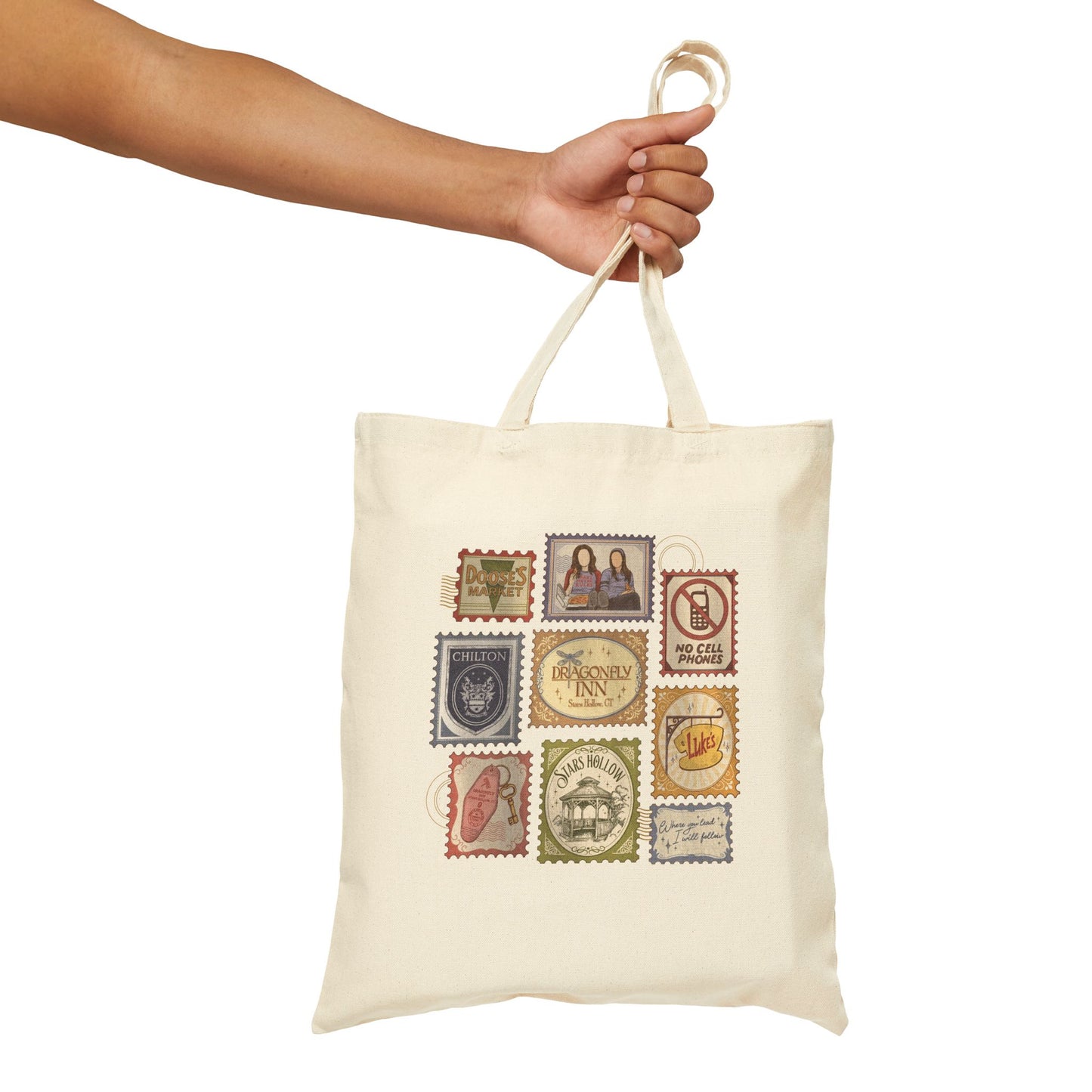 Stars Hollow Stamp Tote-Gilmore Girls Tote