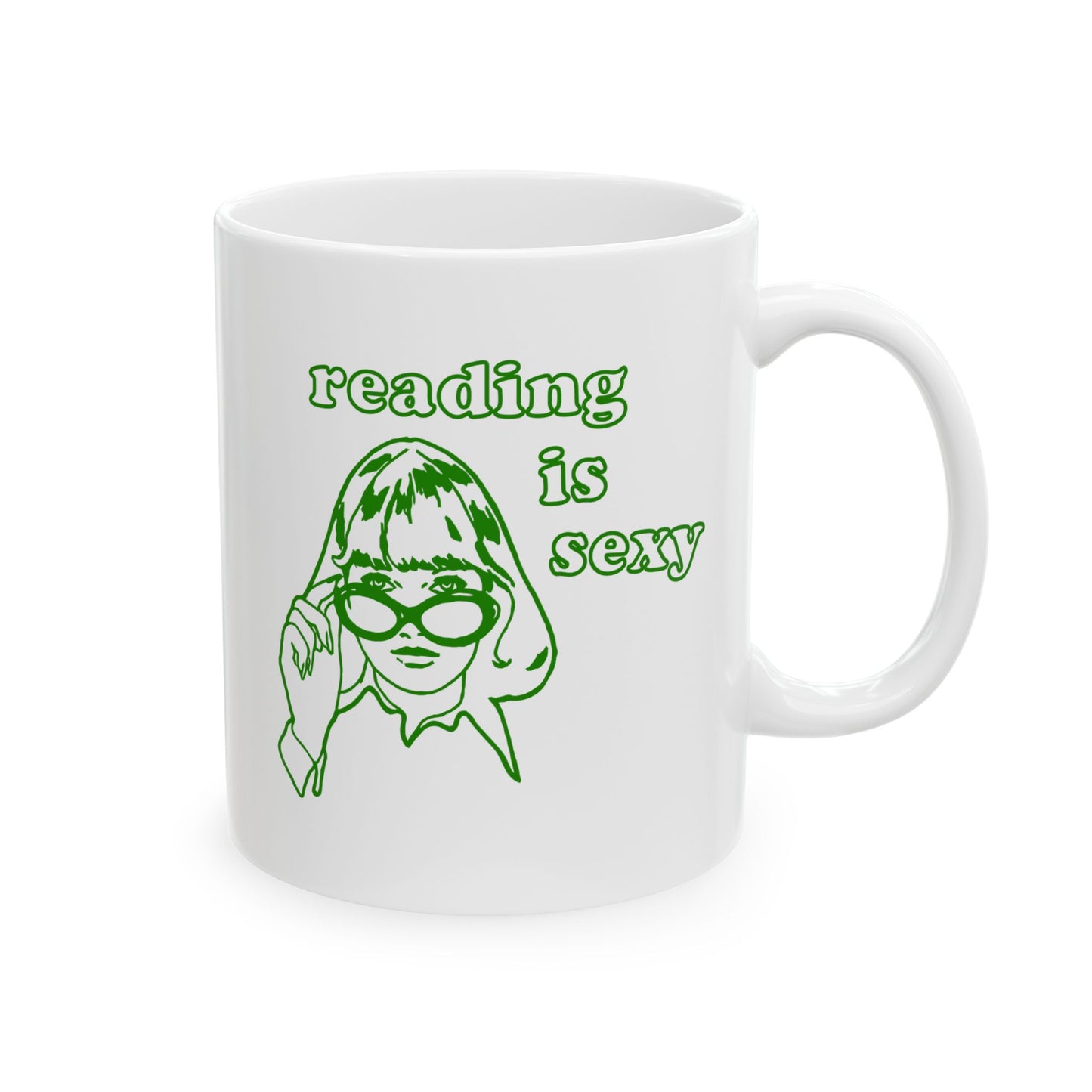 Reading Is Sexy Ceramic Mug-Gilmore Girls Inspired Cup