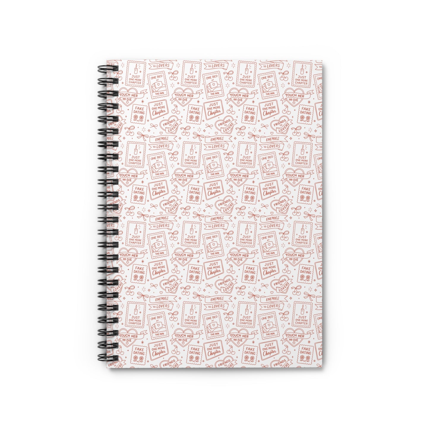 Romantic Tropes Spiral Notebook