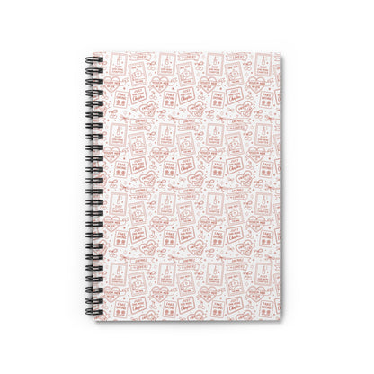 Romantic Tropes Spiral Notebook