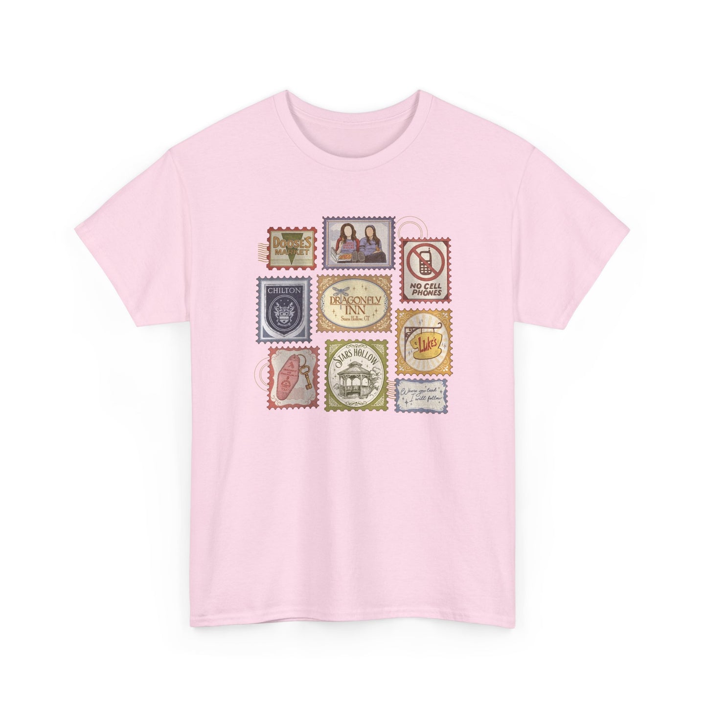 Stars Hollow Stamp Tee-Gilmore Girls Shirt