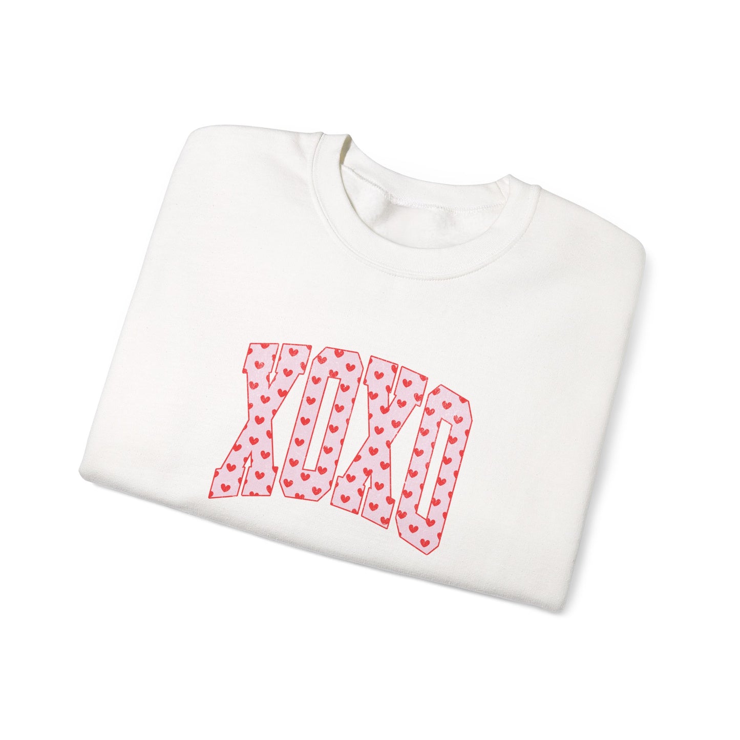 XOXO Distressed Valentine Crewneck