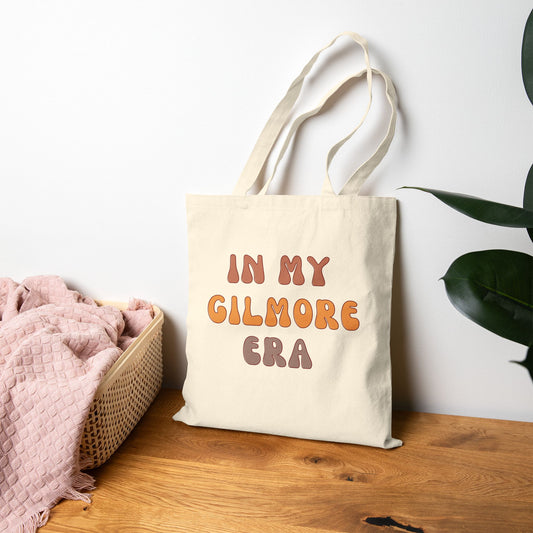 In my Gilmore Era Cotton Canvas-GG Tote Bag