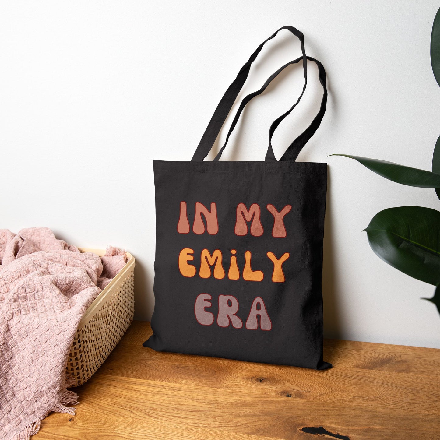 In my Emily Era Cotton Canvas Bag-Gilmore Girls Tote