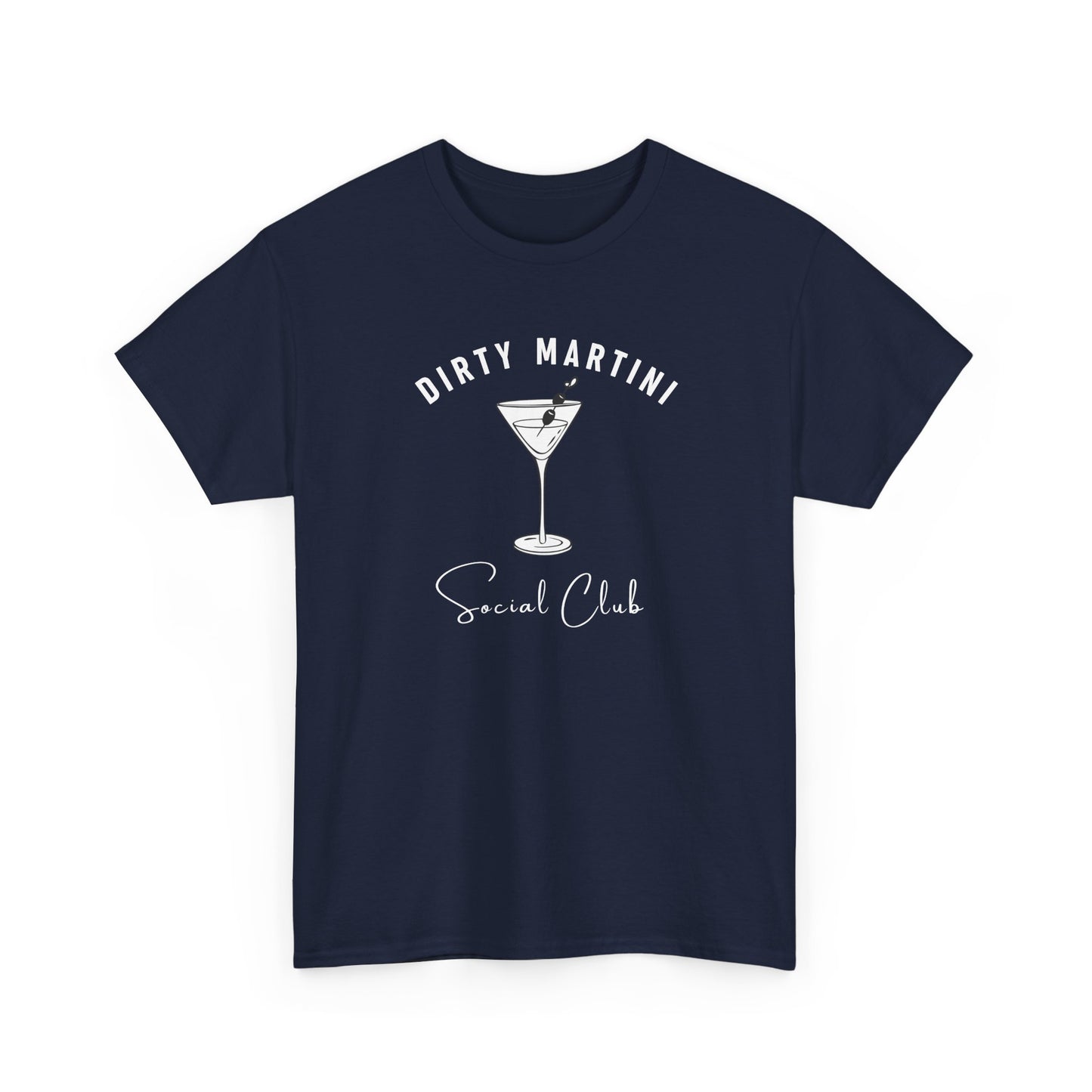 Dirty Martini Social Club Tee-Books + Sips Merch