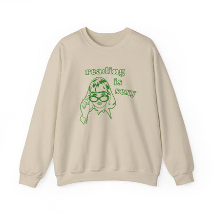 Reading is Sexy Crewneck Sweatshirt-Rory Gilmore Vibes & Book Lovers