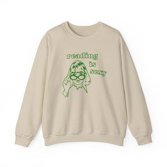 Reading is Sexy Crewneck Sweatshirt-Rory Gilmore Vibes & Book Lovers