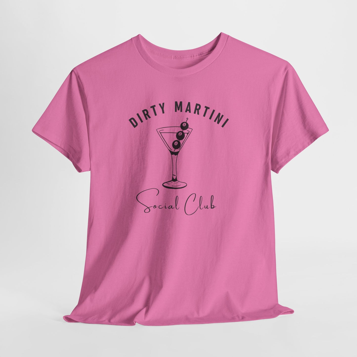 Dirty Martini Social Club T-Shirt I Books + Sips Merch