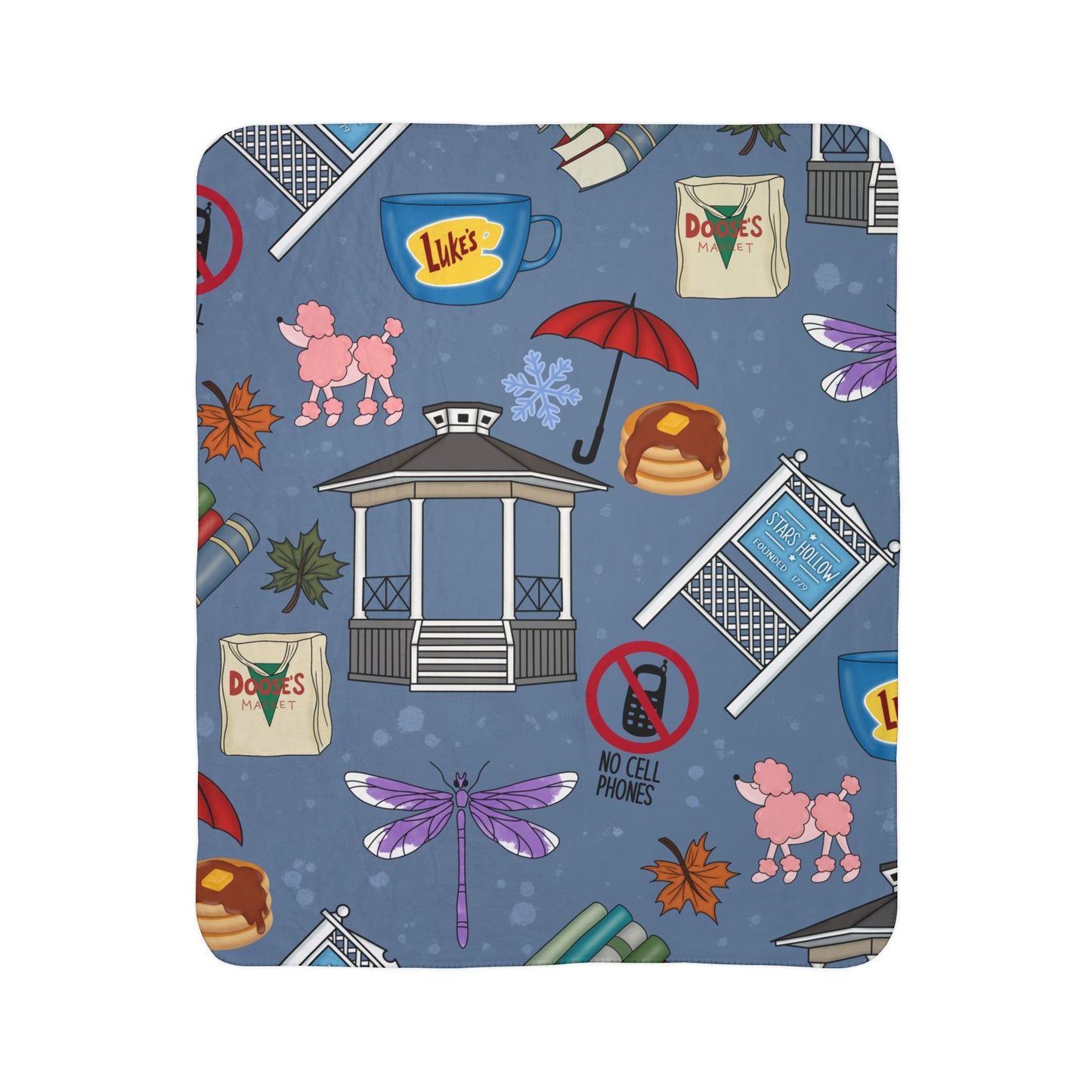 Stars Hollow Essentials Sherpa Fleece Blanket