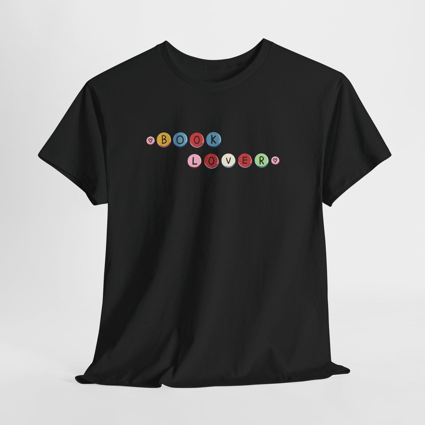 Book Lover T-Shirt — Colorful Bead Reading Tee