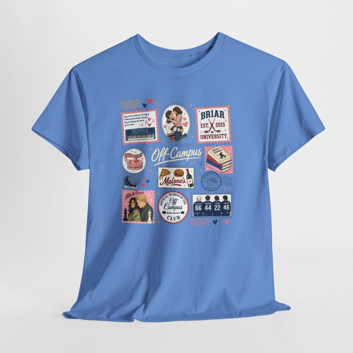 Off-Campus Hockey Romance T-Shirt