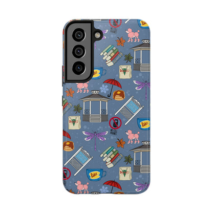 Stars Hollow Gilmore Girls Blue Phone Case