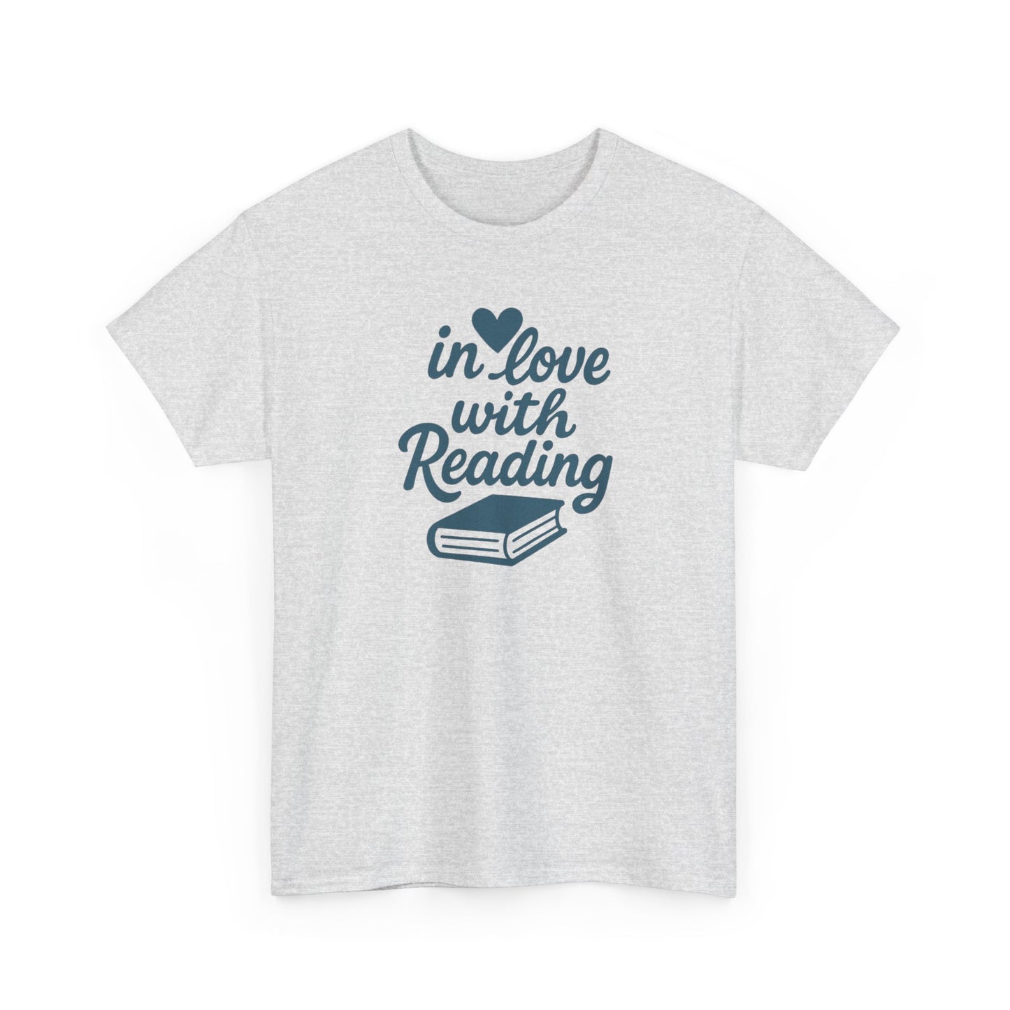 Reading Lover T-Shirt – "In Love With Reading" Graphic Tee for Book Lovers