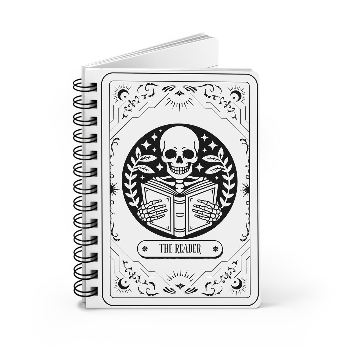 The Reader Tarot Spiral Notebook