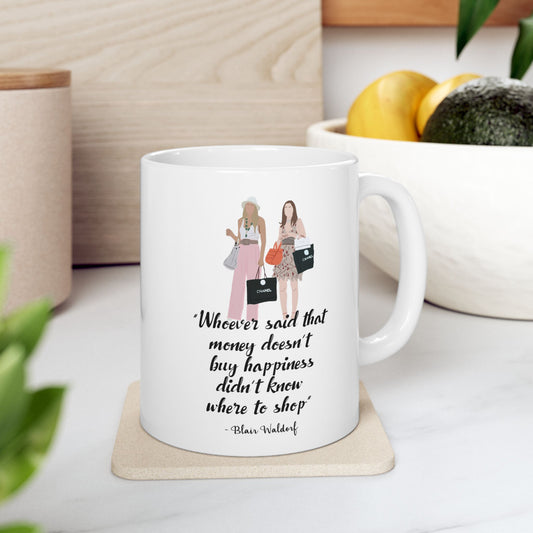 Gossip Girl Ceramic Mug S & B-Shopaholic Cup