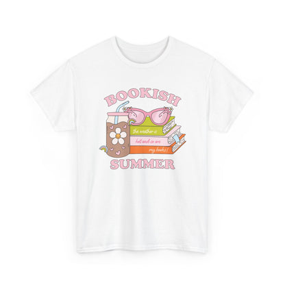 Bookish Summer Graphic Cotton Tee