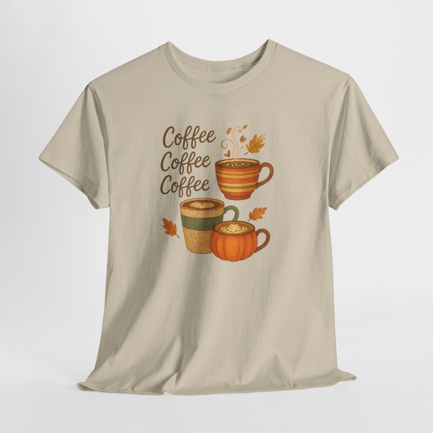Coffee, Coffee, Coffee Tee Cozy Autumn T-Shirt-Gilmore Girls Tee