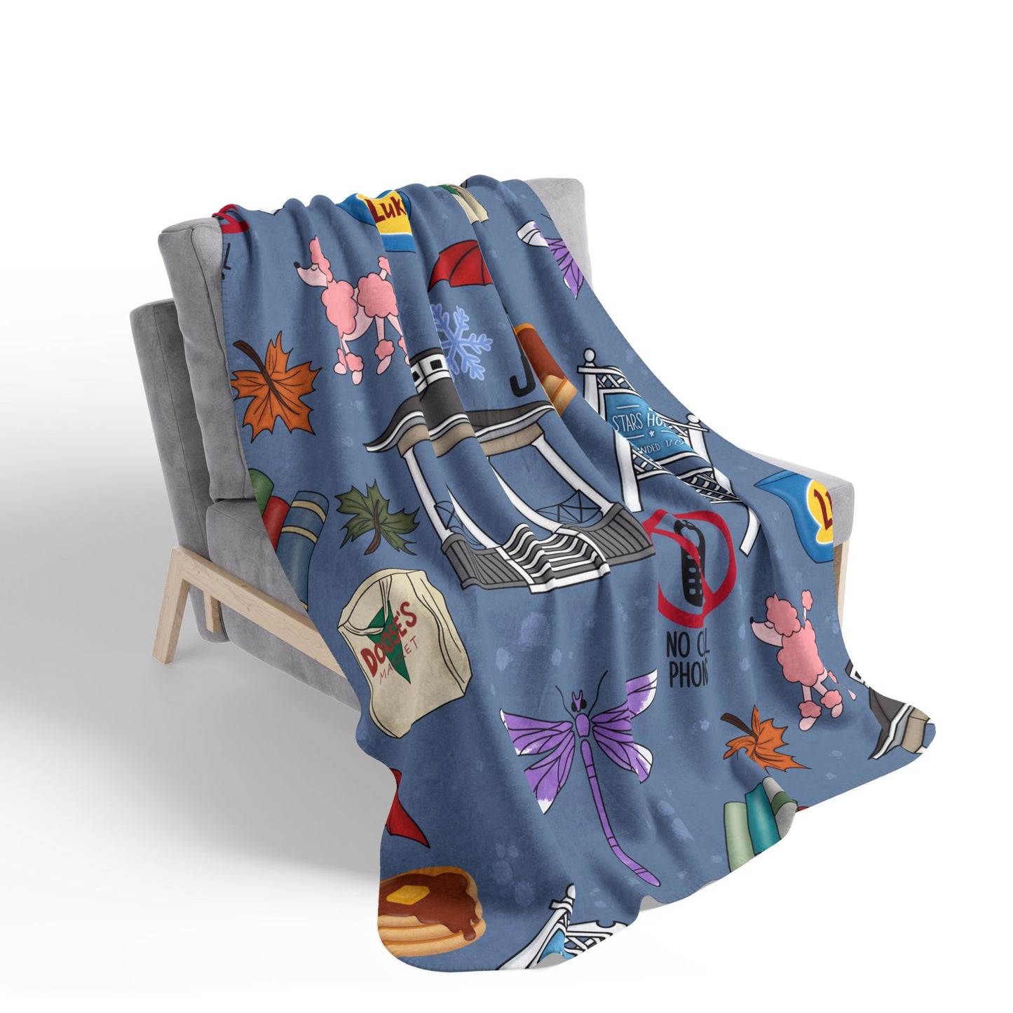 Stars Hollow Essentials Sherpa Fleece Blanket
