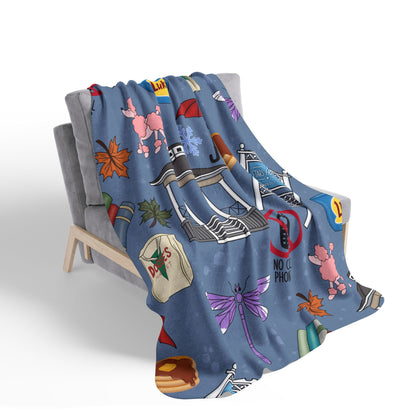 Stars Hollow Essentials Sherpa Fleece Blanket